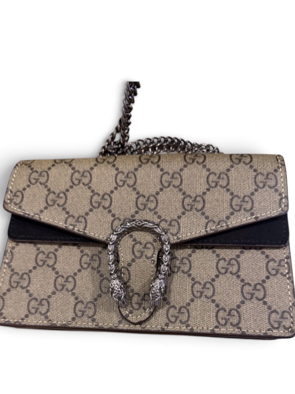 Gucci Dionysus GG Supreme Super Coated Canvas Mini Bag